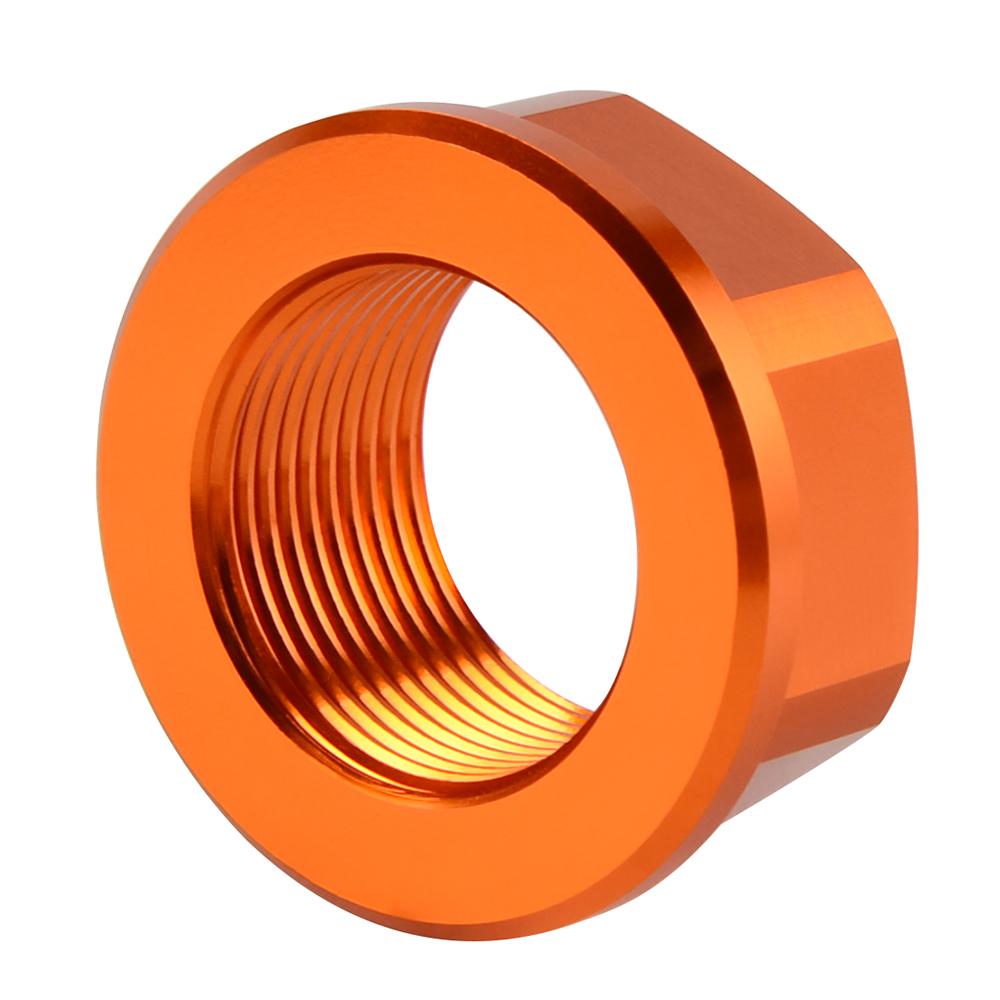 NICECNC For KTM XC SX 125 150 250 300 350 450 SXF XCF 2013-2014 Motorcycle Front Axle Nut Wheel Lock Nut Bolt Rear Wheel Nut Kit