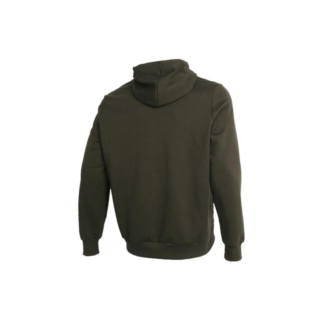 Puma Sports Casual Logo Print Hooded Sweatshirt Men Sweatshirts Dark-Green 531243-70
