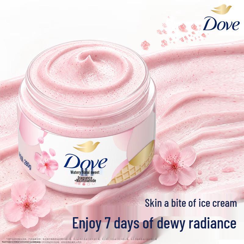 Dove Exfoliating Body Scrub Sakura Scent