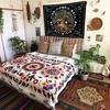 Dyshlynx Tree of Life Tapestry 59x51" Tapestry for Bedroom boho wall hanging Decor, Black Aesthetic Decoration for Living Room Ceiling Dorm Home Art