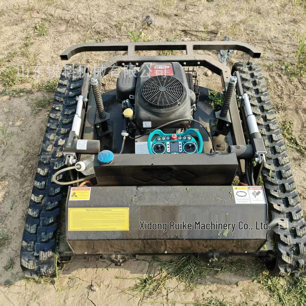 Gasoline Remote-Control Lawn Mower for Agricultural Use