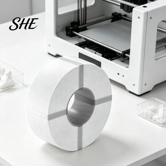 3D Printer Consumables PETG Filament 1.75mm, High Precision Spoolless Printing Filament, Strong Toughness Fit Most FDM Printers Eco Friendly
