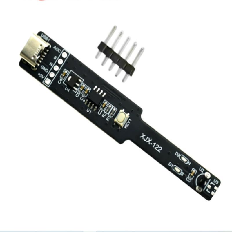 Hall Sensor Module 49E 3144 High Sensitivity Induction Switch North South Pole Detection for DIY Electronic Projects Compatible