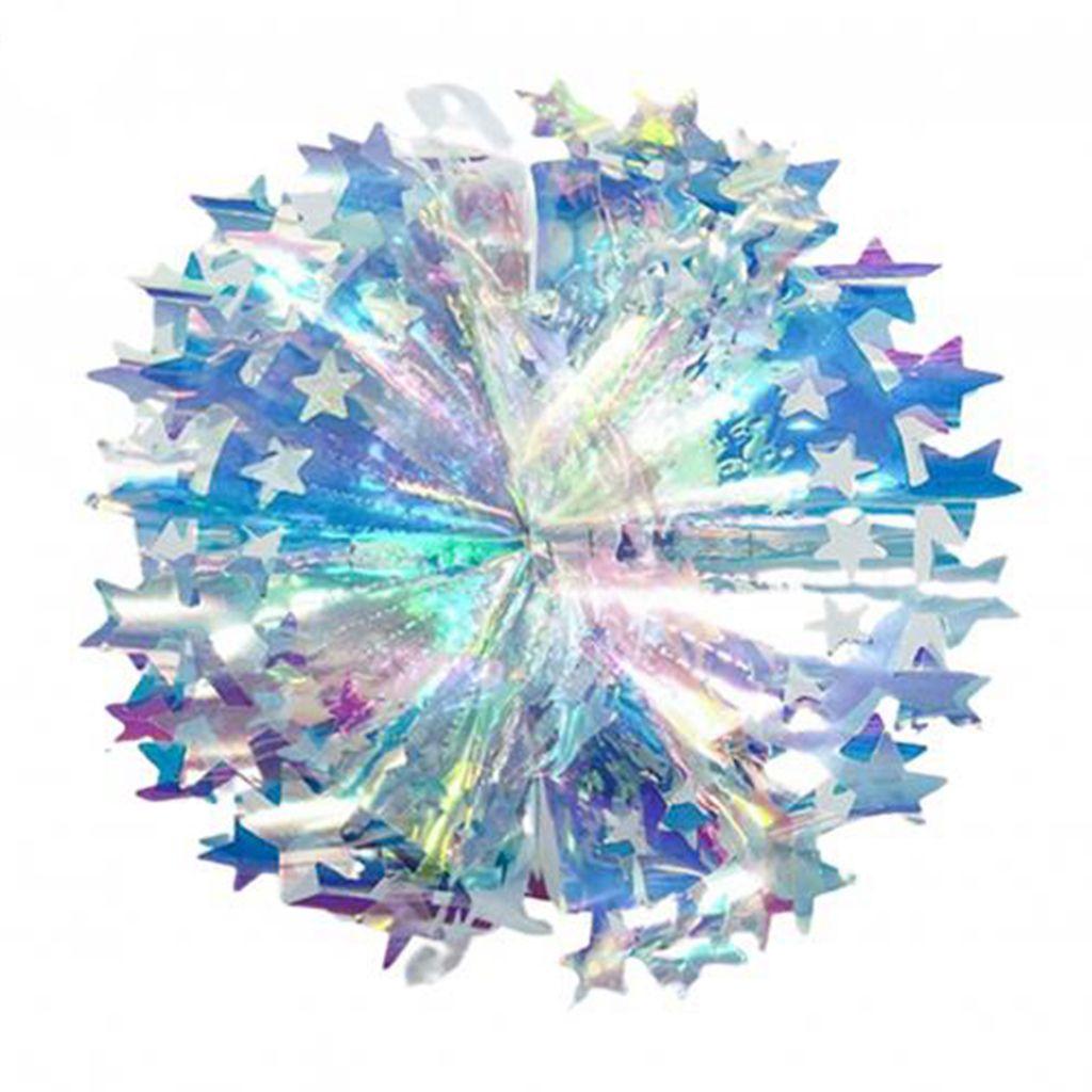 Принадлежности Неоновая пленка Снежинки Подвесные шары Голографический Снежный шар Домашний декор Рождественские украшения