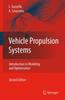 The Vehicle Propulsion Systems : Introduction To Modeling and Optimization Book
