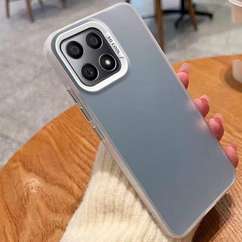 Для Honor 200 Умный чехол Чехол для телефона Honor X7C Honor X5B Plus X6B X8 X8A X8B Чехол Honor X7C X5B Металлический Покрытие Aurora Матовый чехол