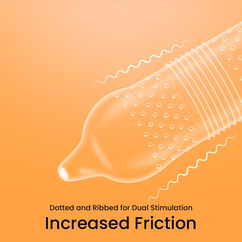 Durex Текстурированные точечные и ребристые Pleasuremax 3 шт.