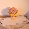 Exquisite 3D Pop Up Greeting Card Paper Happy Birthday Blessing Card  Mother's Day