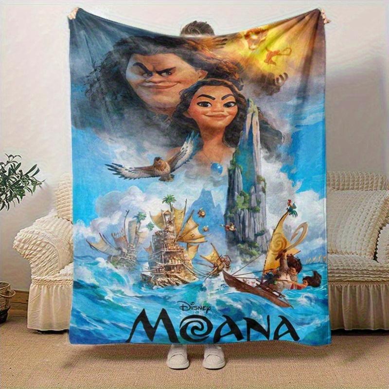 1 шт., Постер к фильму «Моана», Декор для дома, Плед для дивана, кровати, Путешествий, Кемпинга
