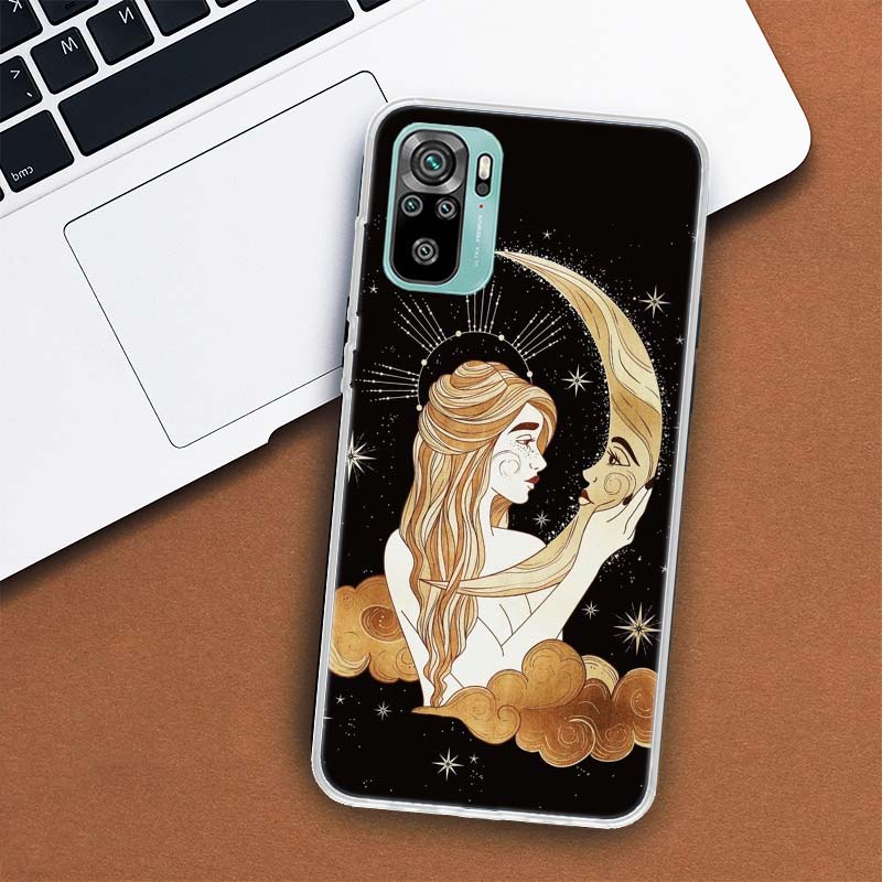 Чехол для телефона Witches Moon Tarot Mystery Totem для Xiaomi Redmi 10 10C 10A 9T 9C 9A 9 Prime 8 8A 7 7A 6 6A K20 K30 K40 Pro S2 Funda