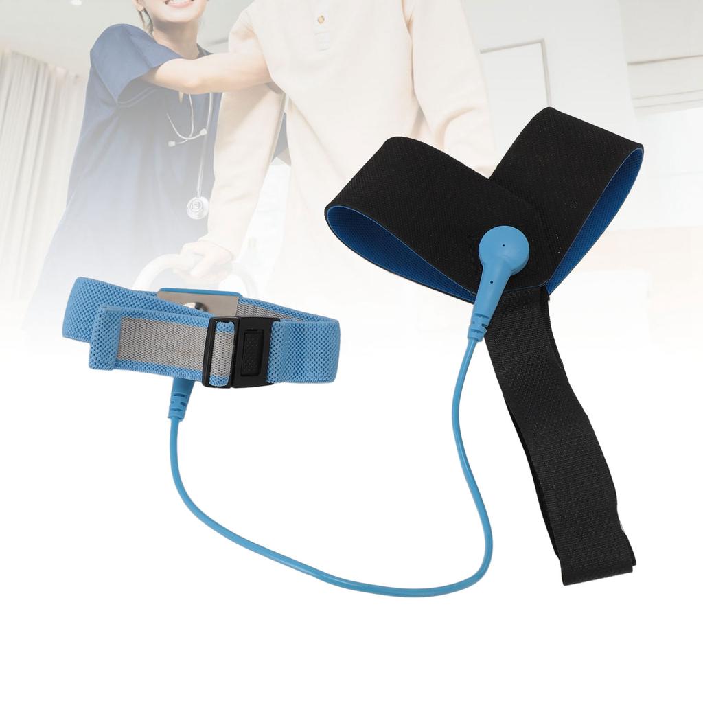 2 шт. Антистатические заземляющие ремешки на пятку, регулируемые, эластичные заземлители подошвы ESD, браслет с пряжкой для отвода электростатического разряда