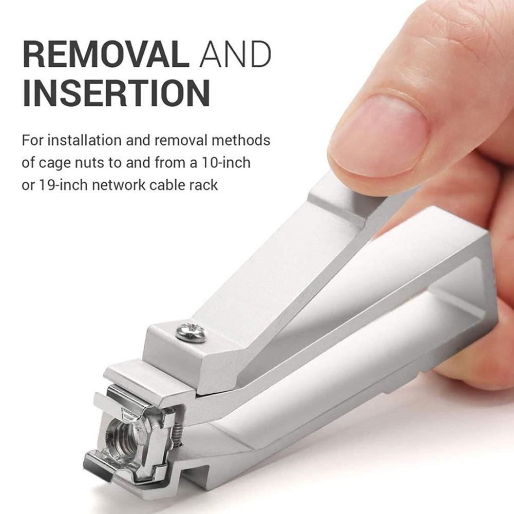 BHBL Portable Nut Insert Installation Removal Tool for Easy Operation Convenient Network Cabinet Racks