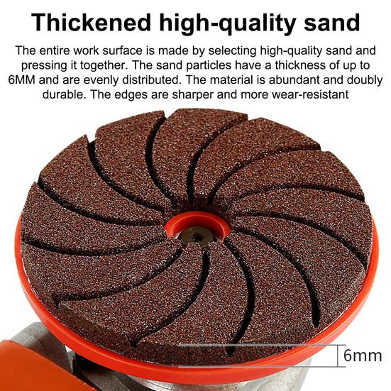 Grinding Sheet Diamond Abrasive Deburring Grinding Discs 50/100/200 Grit Kit Paint Preparation Discs
