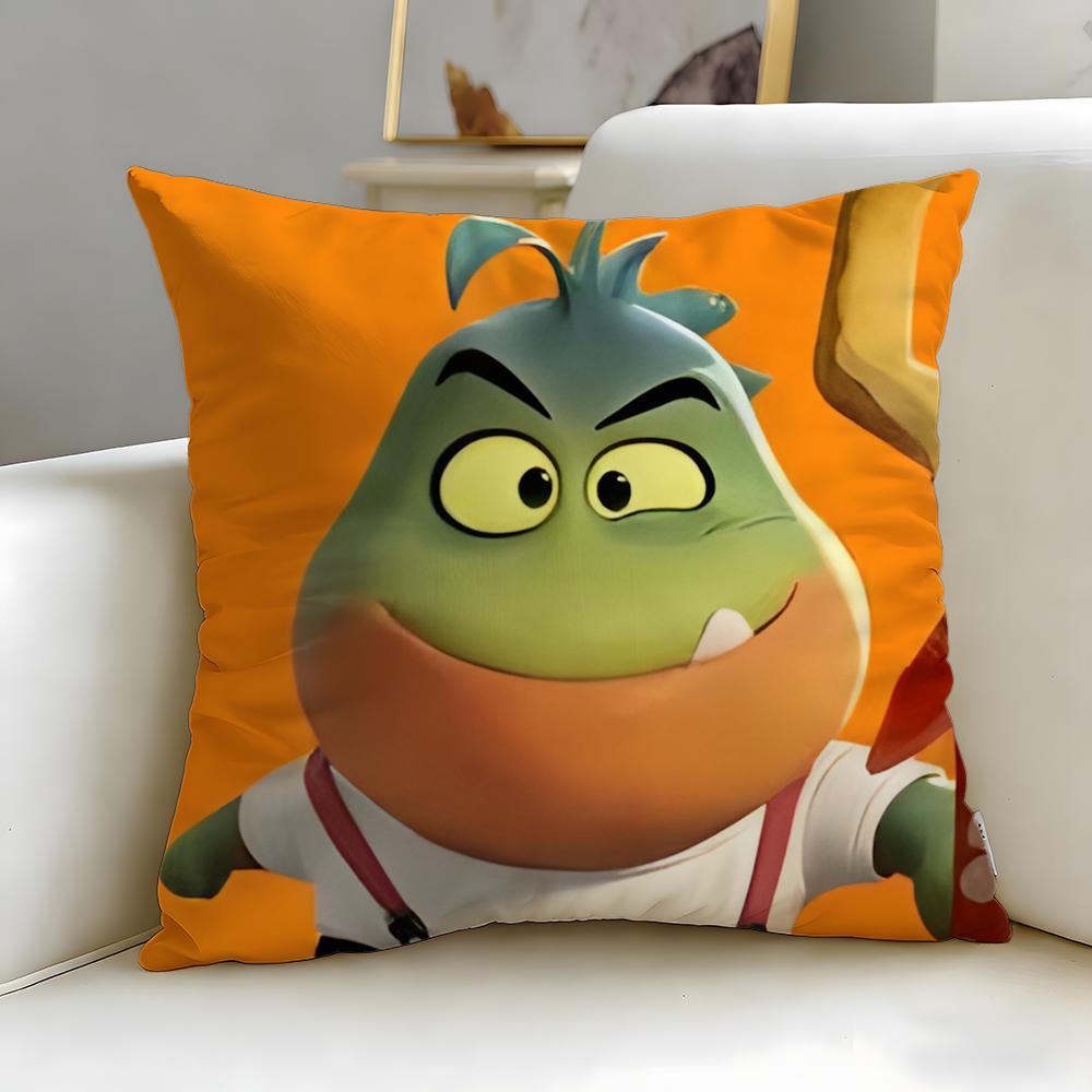 Популярный мультфильм «Плохие парни» Наволочка Мягкая и Легко стирающаяся – Универсальная для Дивана, Кровати, Путешествий и Офиса