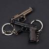 Alloy 1:4 92F Pistol Portable Toy Gun Model Detachable Keychain Fidget Toy for Boy Collection Adults Birthday Gift