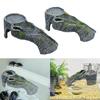 Terrariums Basking Platform Turtle Sunbath Ramp Landscape Aquariums Landscaping Decorations Cave Fish Shelter Ornament