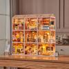 Small Town Diary DIY Dollhouse Miao Miao Series 3D Assembled Building Blocks Toys
