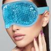 Eye Sleeping Pad Adjustable Fasten Tape Lightweight Skin Care Universal Relieve Puffy Gel Bead Cover for Trip