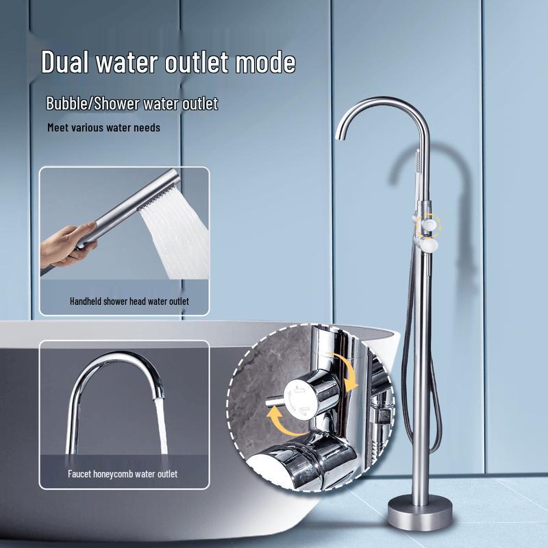 TaiJuFu 101 Antique Floor-Standing Bathtub Faucet