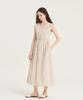 Reve Hearted Bare Grace Dress - Beige