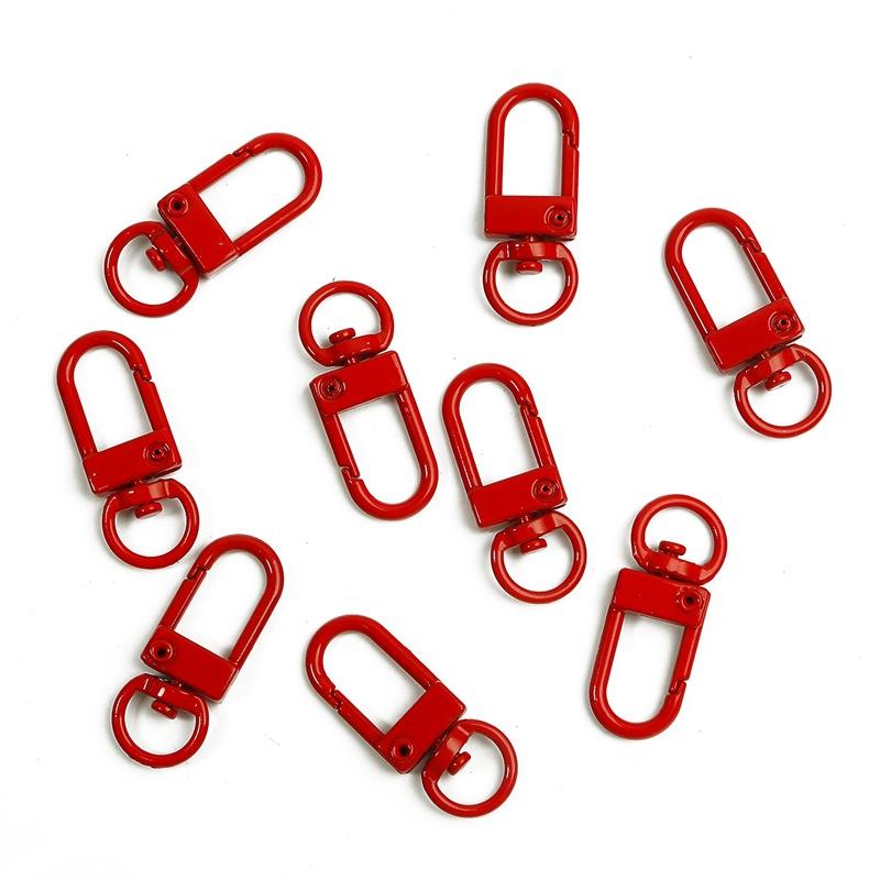 Товары для вечеринок, ручная работа, 5 шт./лот, изготовление ювелирных изделий для брелока, популярного браслета, застежки-карабин, фурнитура, аксессуары для украшений, крючки, сделай сам