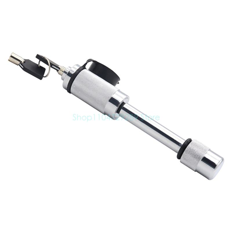 Сверхпрочный замок сцепного устройства прицепа с 2 ключами, противоугонный замок-защелка сцепного устройства для автомобиля, дома на колесах, прочное устройство для обеспечения безопасности при буксировке