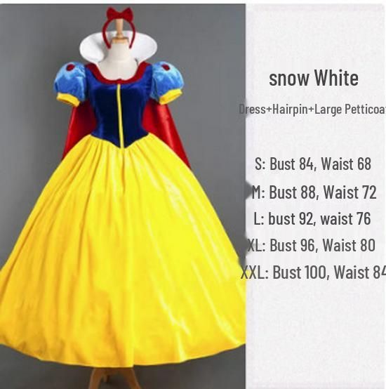 «Взрослый костюм принцессы из сказки — Золушка, Спящая красавица, Рапунцель в стиле платья для Хэллоуина или сценического представления»