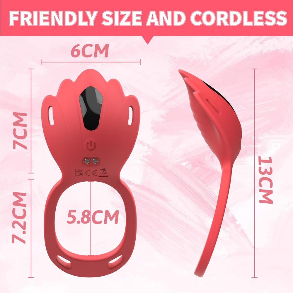 Wearable Panty Vibrator, 9 Vibration Modes Female Sex Toys, Vibrating Penis Ring Clitoral Stimulator, Adult Sex Toys