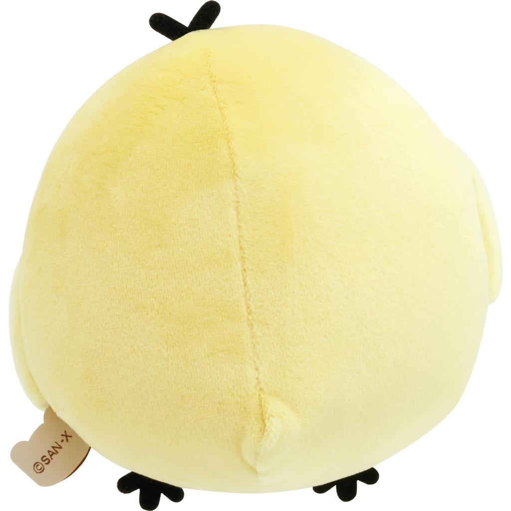 Rilakkuma Doing It Sleepy Pillow Plush Toy Kiiroitori MO86201 San-X "Just Series" H125×W140×D110mm