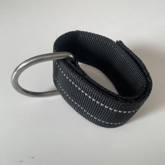 Ремни на запястье для подводного плавания Регулируемый браслет с D-образным кольцом из нержавеющей стали Липкие аксессуары для подводного плавания для фонарей, вспышек, камер