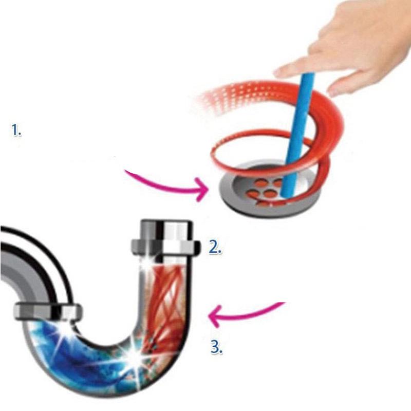 12 шт., мощные стержни для чистки сливов раковины, палочки Sani, дезодоратор для обеззараживания масла для туалета, кухни, чистка раковины, фильтр для труб, ванна