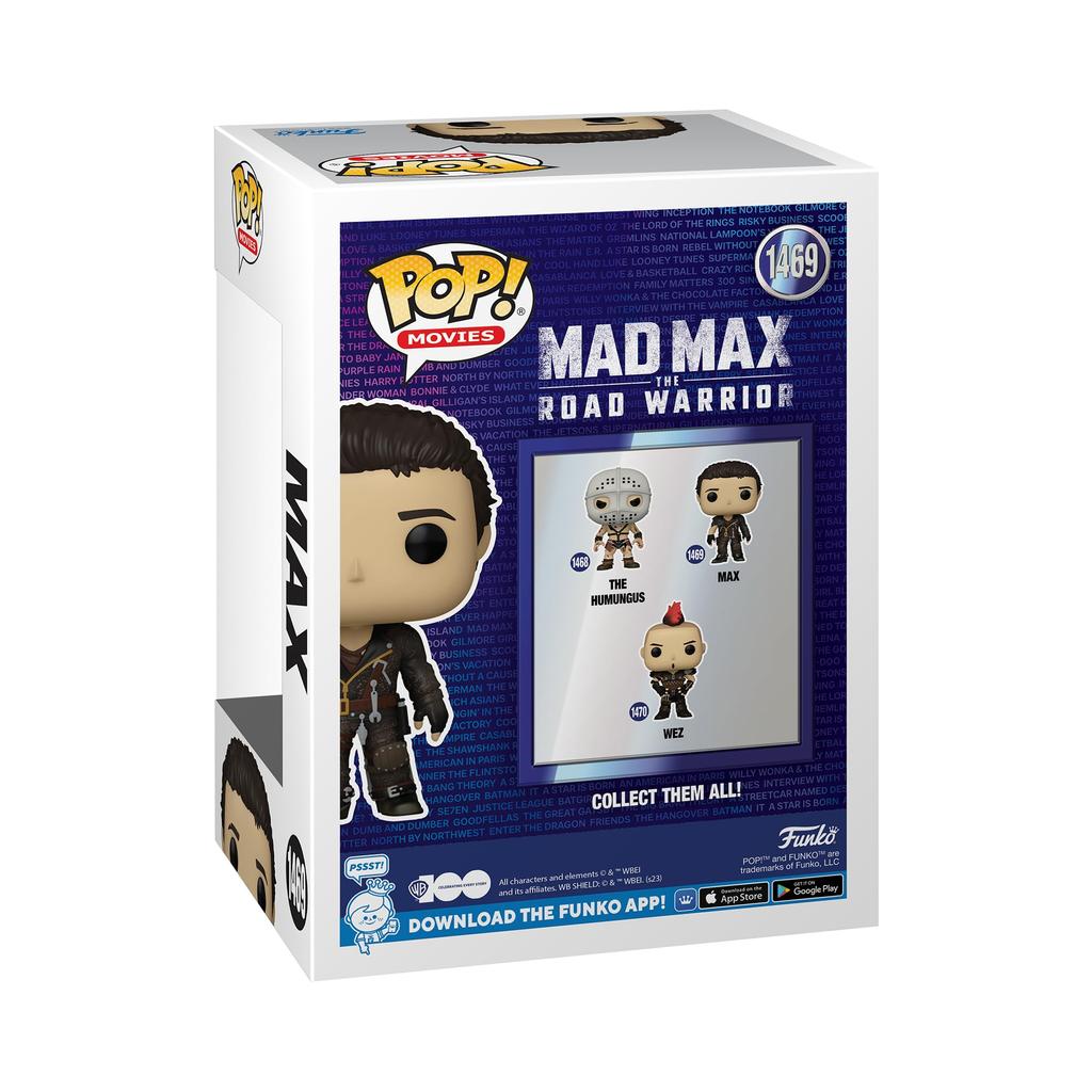 Фигурка Безумного Макса Warner Brothers 100-летний юбилей Funko Max Funko POP! WB100th-Безумный