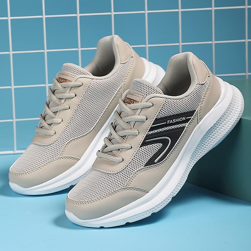 Purple Sports Shoes for Women In Spring and Summer Lightweight Non Slip Shock Absorbing Student Running Shoes Mother Soft Soled