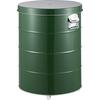 OBAKETSU Watanabe Metal Industry Obaketsu Rice Storage Container, 30kg Capacity, with Casters, Green, RS30G