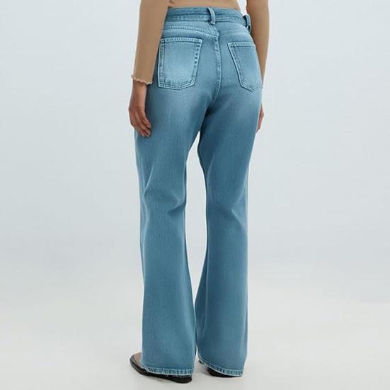 Women's Baggy Jeans High Waist Wide Leg Denim Pants Casual Loose Straight Leg Trousers for Street Work