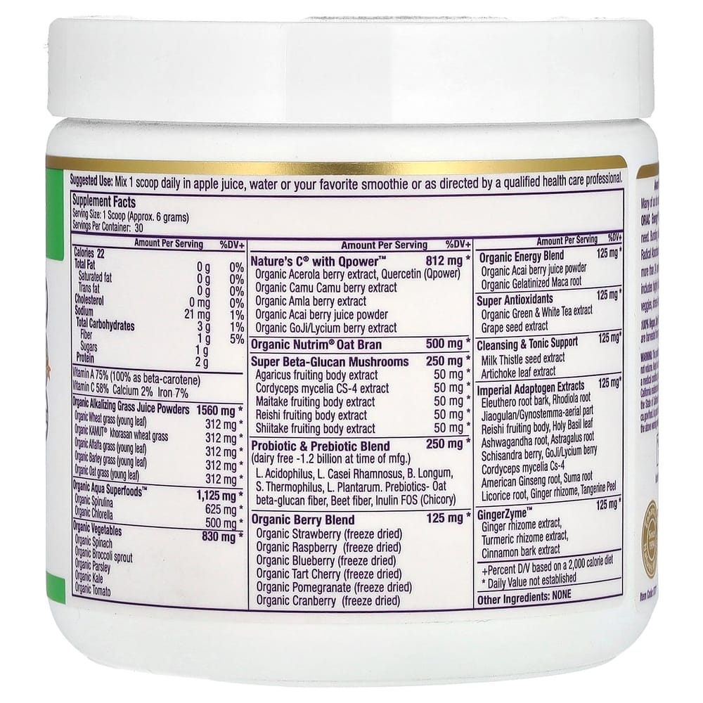 iHerb Paradise Herbs ORAC-Energy Greens 182g (6.4oz)