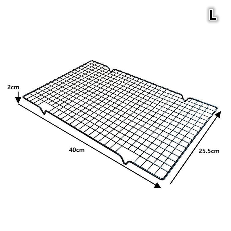 Охлаждающая решетка из нержавеющей стали для хлеба, печенья, торта, сушилка для посуды, охлаждающая сетка, противень для выпечки, бытовые инструменты для выпечки, кухонные аксессуары
