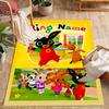 Friends Adventure Customized Name Floor Rug Office Rug Perfect for Game Room Bedrooms Living Rooms Study room Anti-slip Rug Anime Office Decor