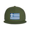 Флаг Греции Бейсболки Snapback Модные Бейсбольные кепки Дышащие Повседневные Кепки для улицы для унисекса и женщин