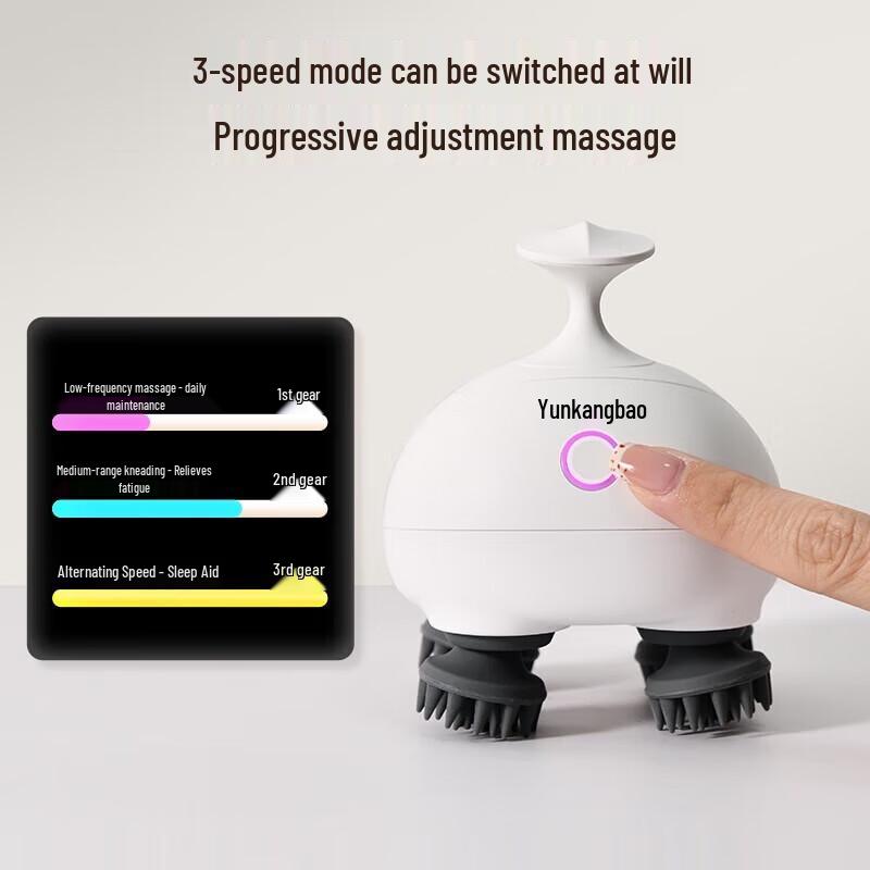 Yolanda CM11D Waterproof Electric Head & Body Massager