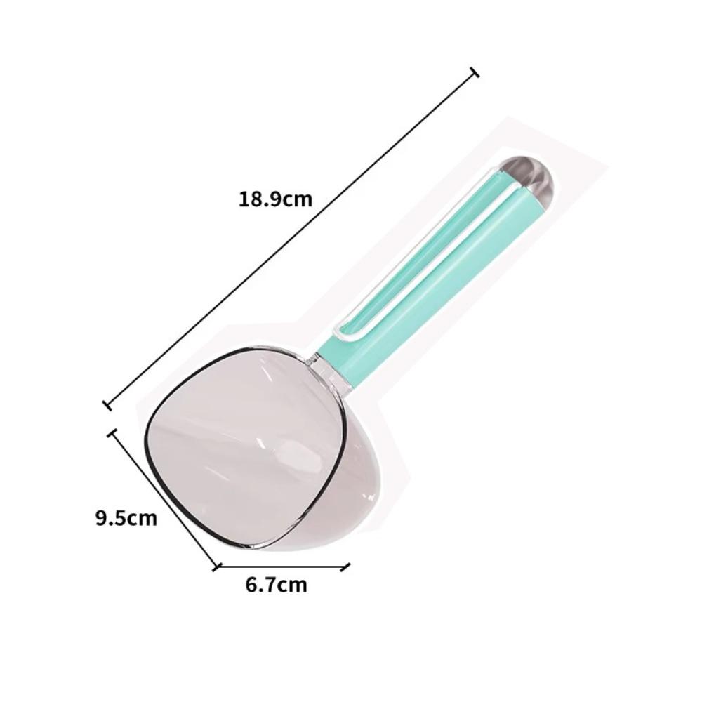 Многофункциональная ложка для риса Пластиковая мерная чашка для выпечки Утолщенная лопатка для корма для домашних животных Кормление собак кошек