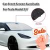 Для Tesla Model 3/Y 2025 Автомобильный солнцезащитный козырек на передний экран Автомобильный солнцезащитный козырек на лобовое стекло Теплоизоляция Летний солнцезащитный козырек Защитная шторка на окно