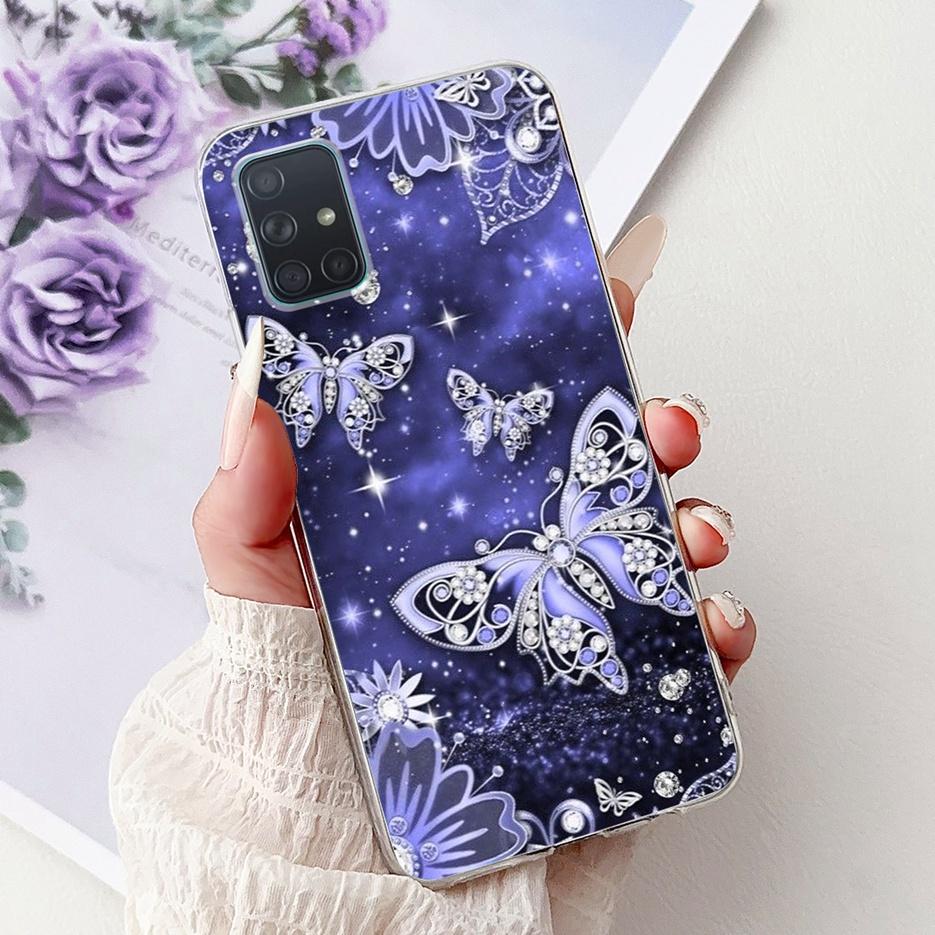 Чехол для Samsung Galaxy A31 A51 A71 A315F A515F A715F Новый Роскошный Расписной Чехол Мягкий Силиконовый Чехол Для Samsung A51 A 31 71 Fundas