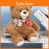 Heart Sweet Creative Bear Plush Doll Gift For Girlfriend Soft Cuddly Animal Stuffed