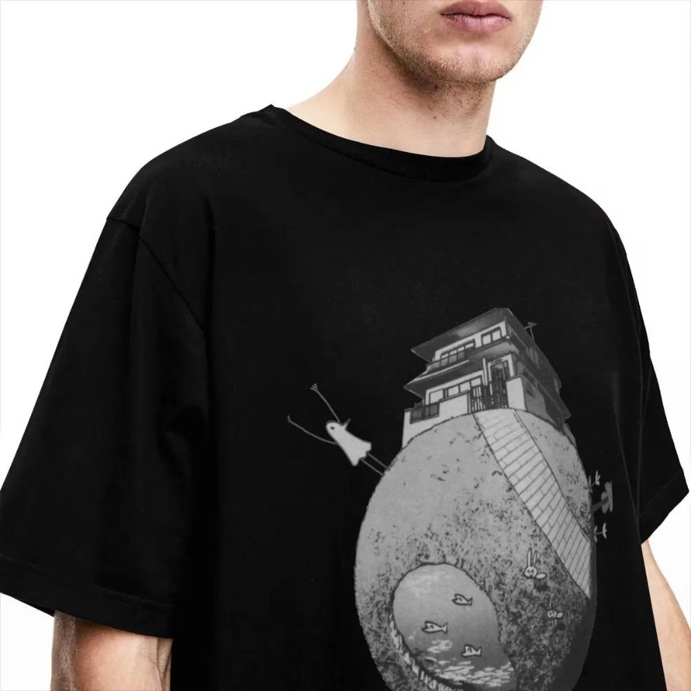 Мужская и женская футболка Goodnight Punpun, винтажная футболка с принтом по манге Oyasumi PunPun.