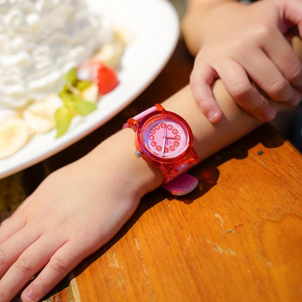 Authorized Distributor Ice Watch Watch Kids Children Ladies 022690 ICE Learning Ice Learning Red Love Small 32mm 3 Hands [Ice-watch]