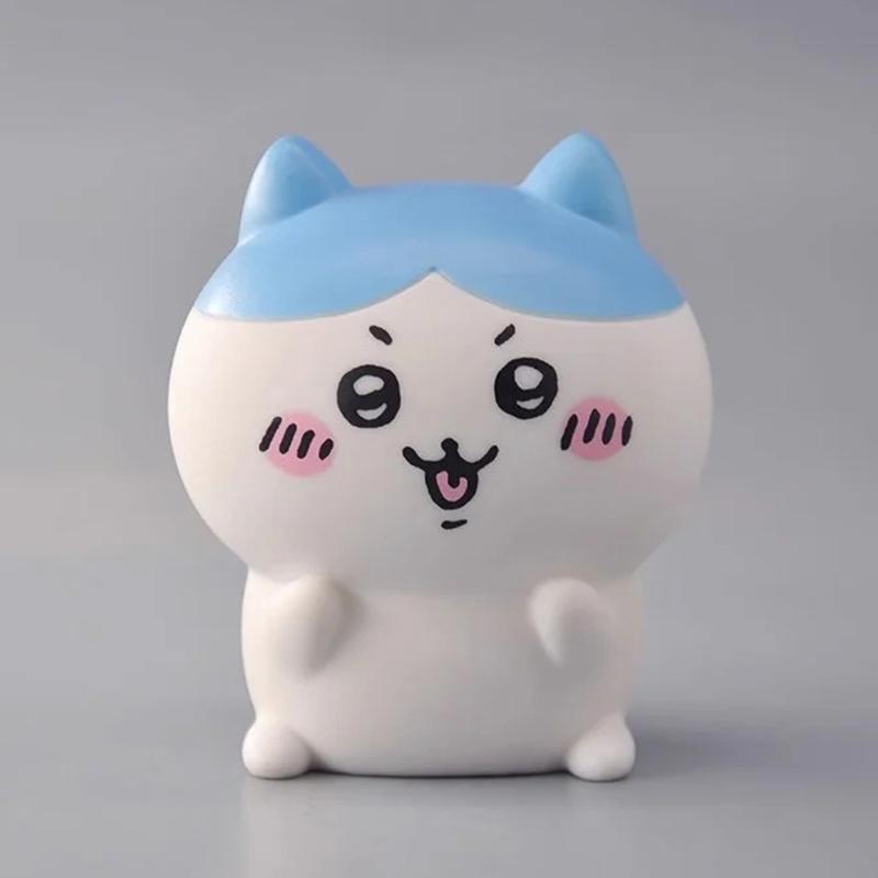 Аниме Чикава Каваии Украшение для спальни и рабочего стола Хачиварэ Усаги Мультяшная виниловая кукла Ночник Светящаяся игрушка Сюрприз Подарки для девочек