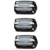 3 упаковки сменных головок S3 32B для электробритв Braun Series 3, совместимы с 3040s 3080s-4 370cc 3070cc 3000s 3010 3090cc и др.