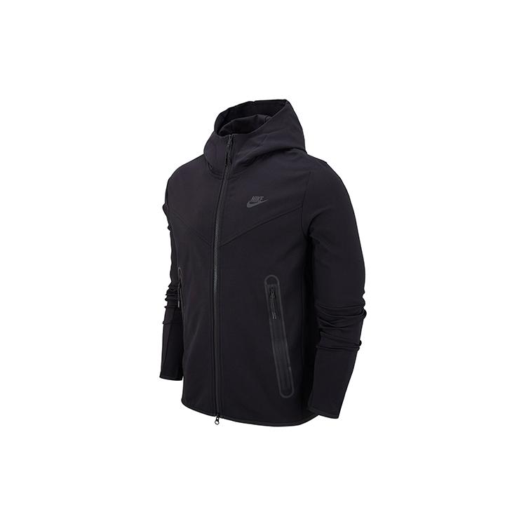 Nike Куртки Мужские Черные С Капюшоном Умеренные Прочие CU4480-010