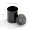 Solid Color Sealed Jar Moisture-proof Metal Box Portable Tea Can  Travel